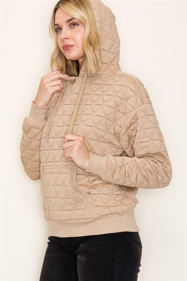 Quilted Hoddie