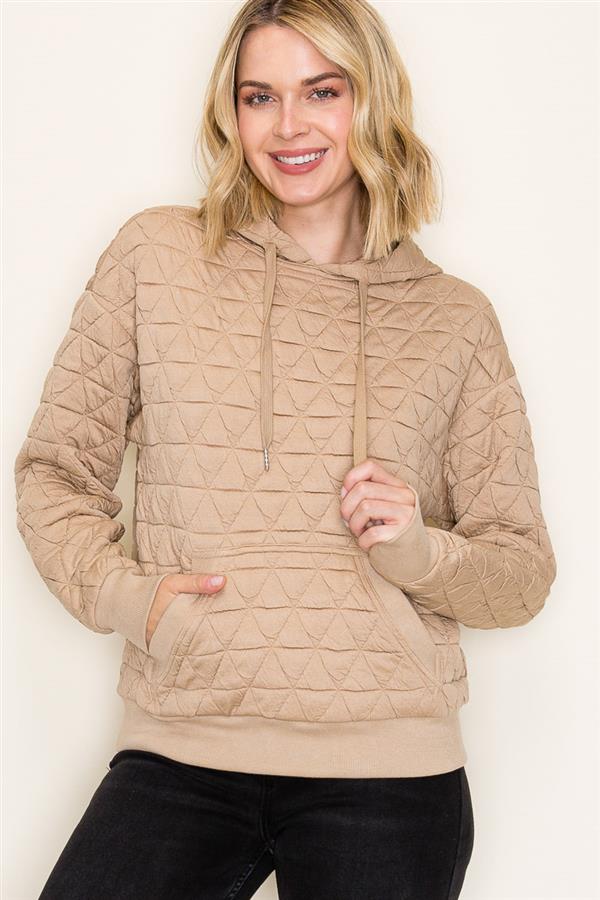 Quilted Hoddie