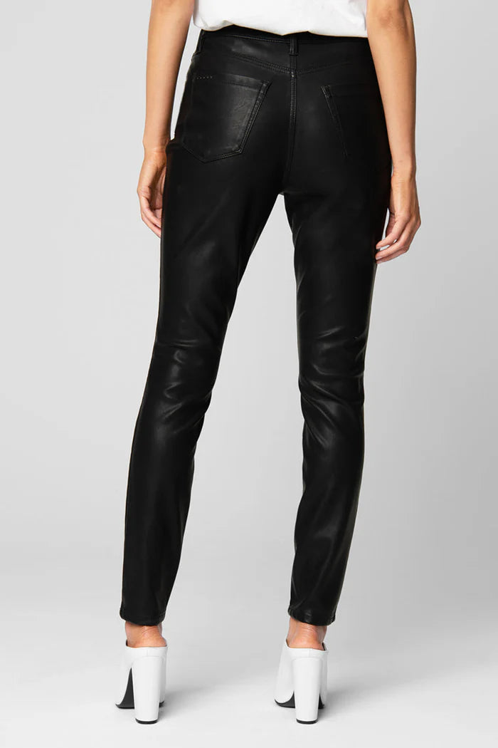 Vegan Leather Hi Rise Skinny Pant