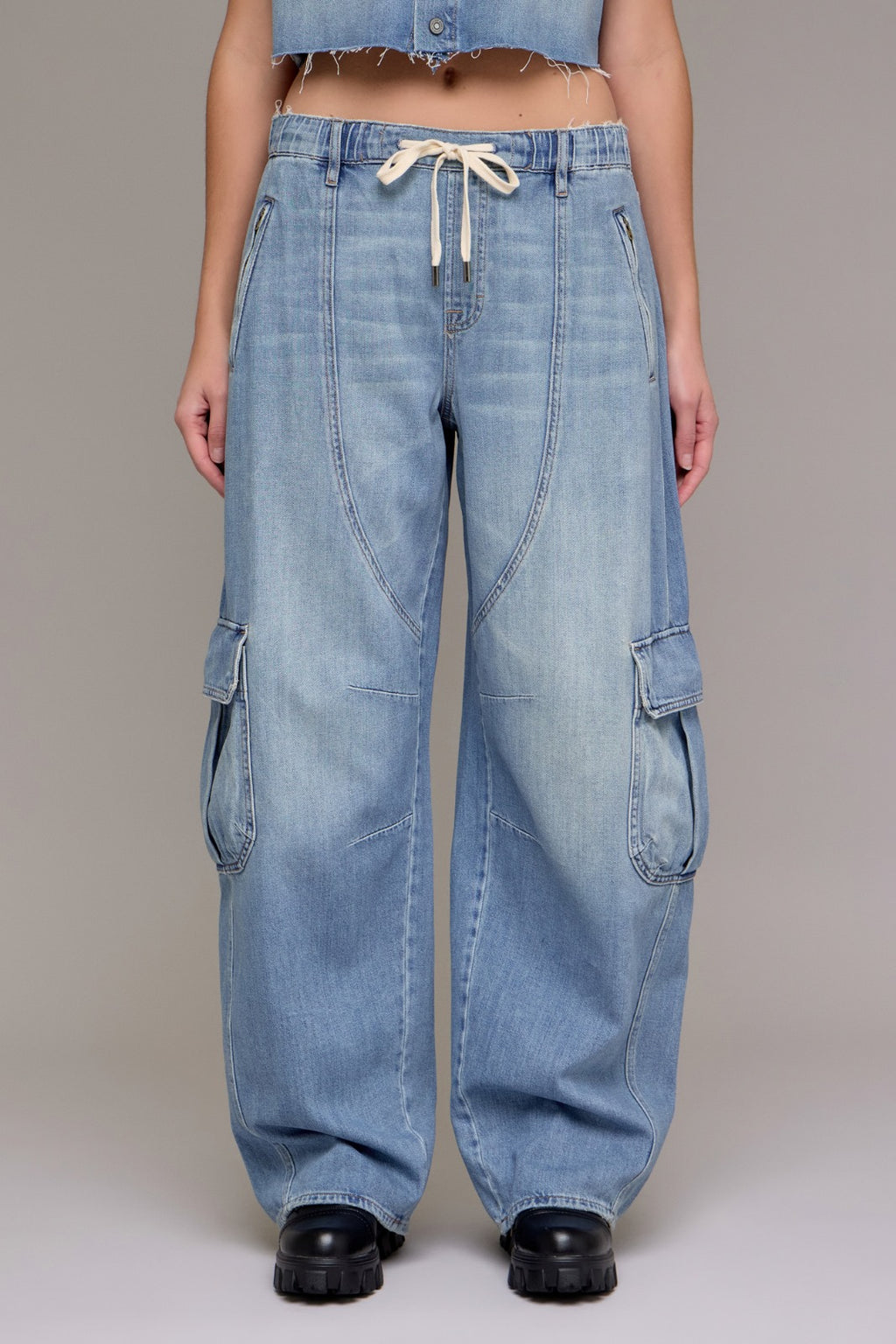 CARGO BARREL JEAN