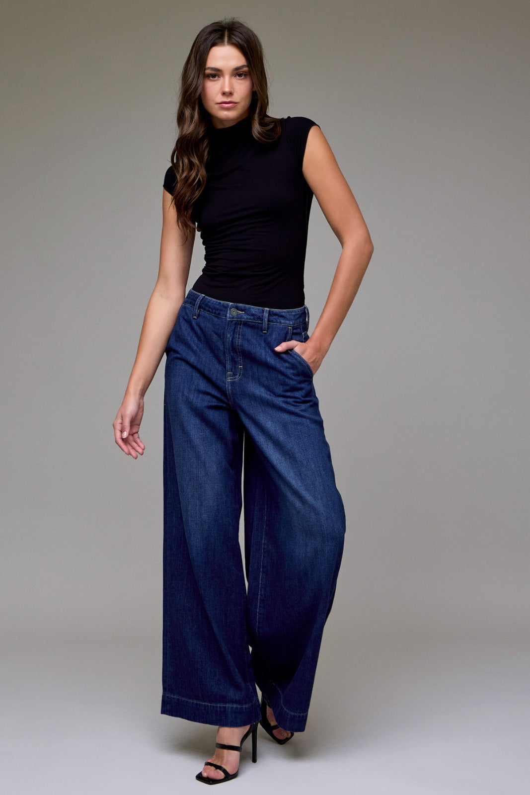 HIGH RISE NORI WIDE LEG JEAN
