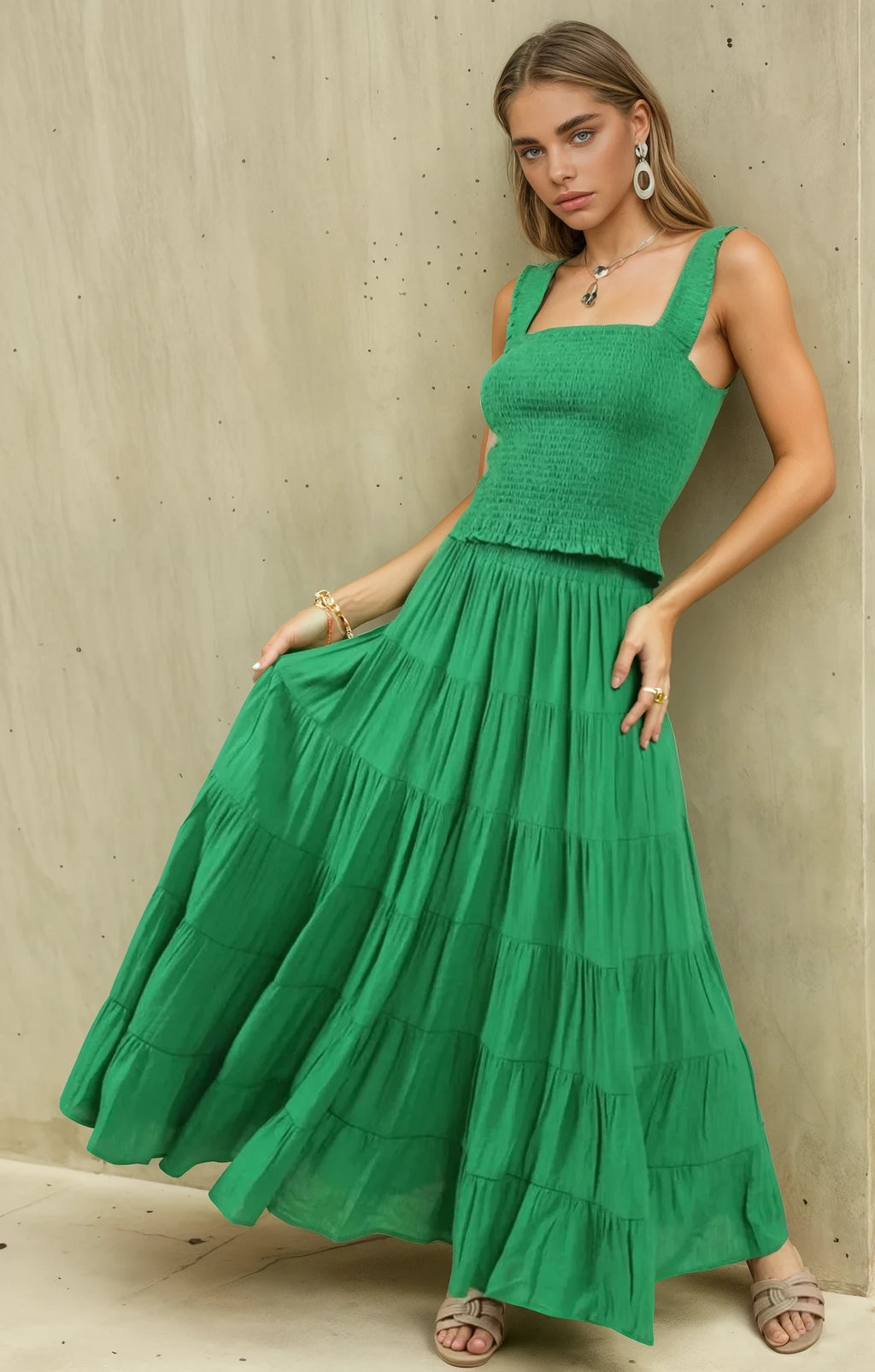 MAXI SKIRT OR MIDI DRESS