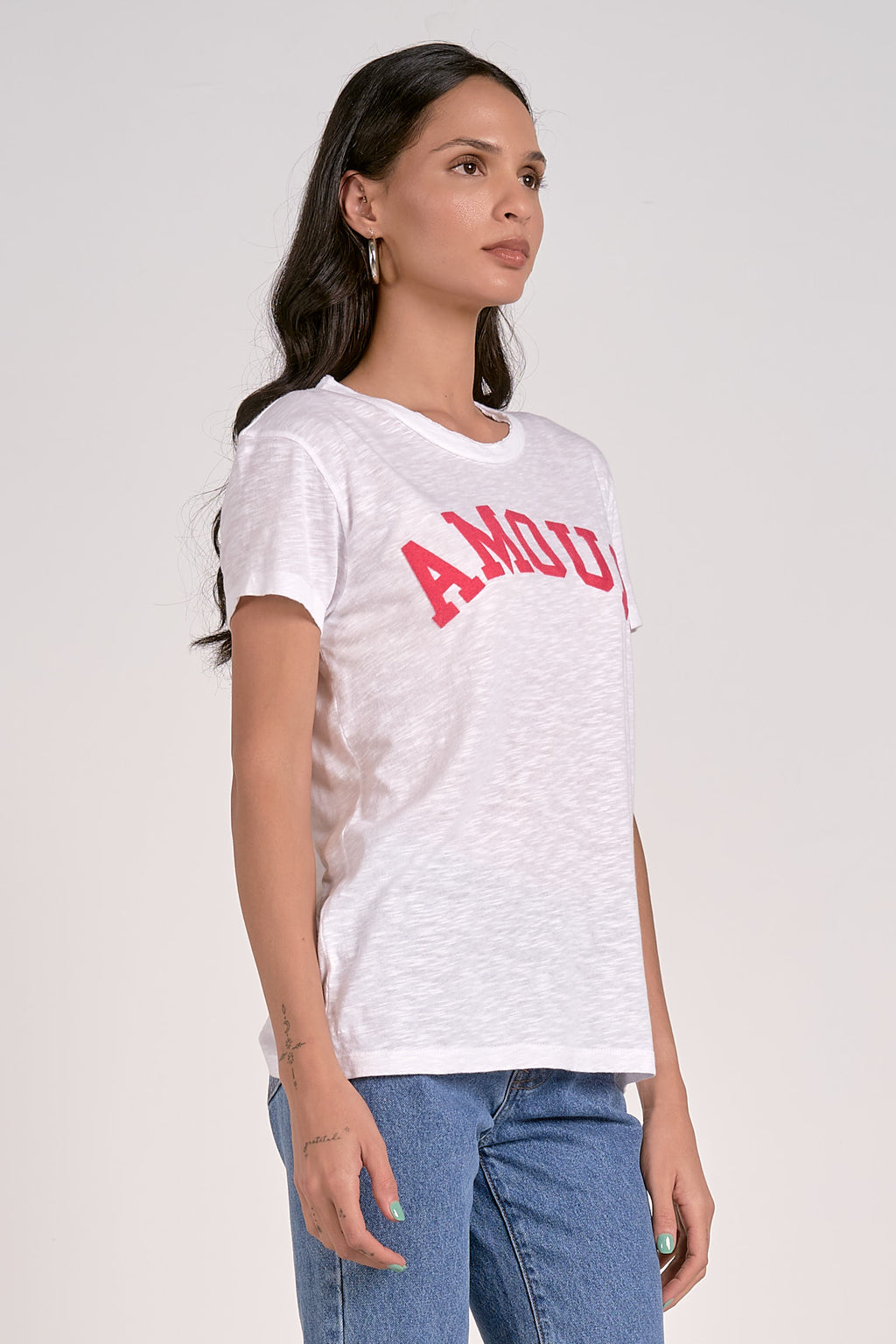 T-shirt Amour Print