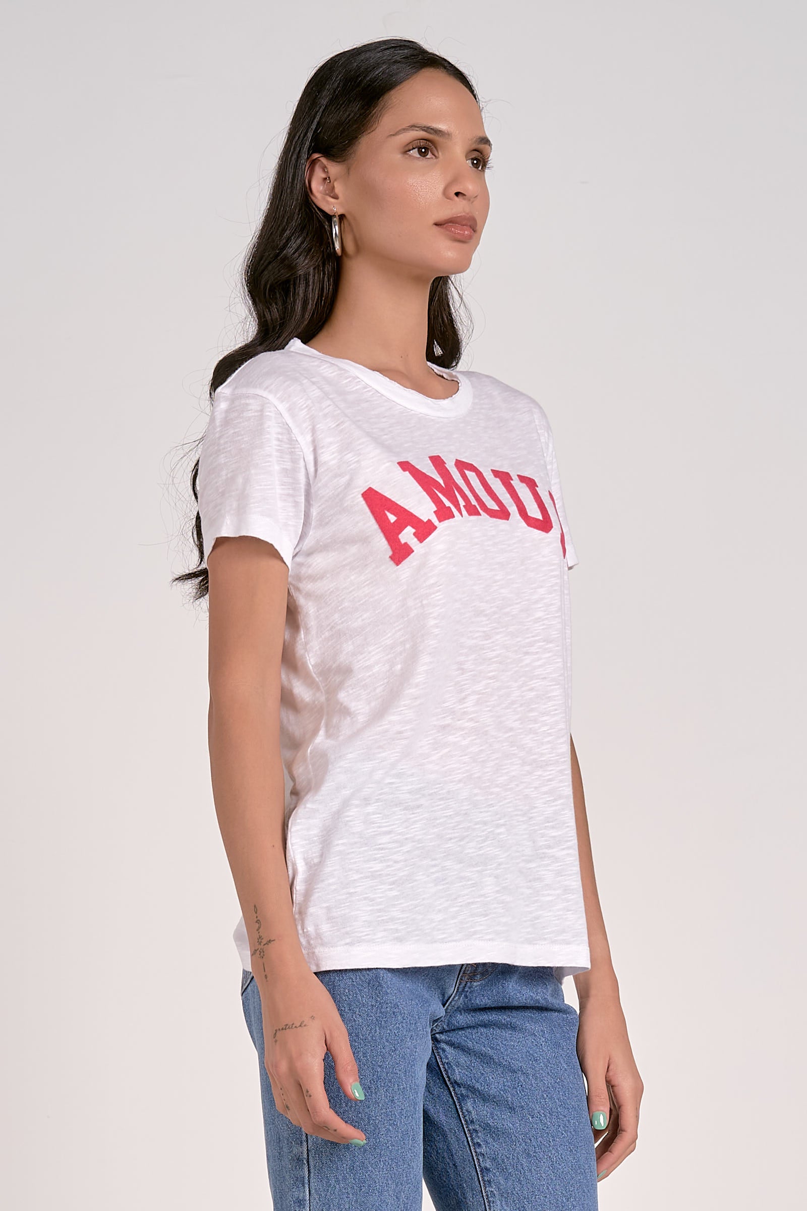 T-shirt Amour Print