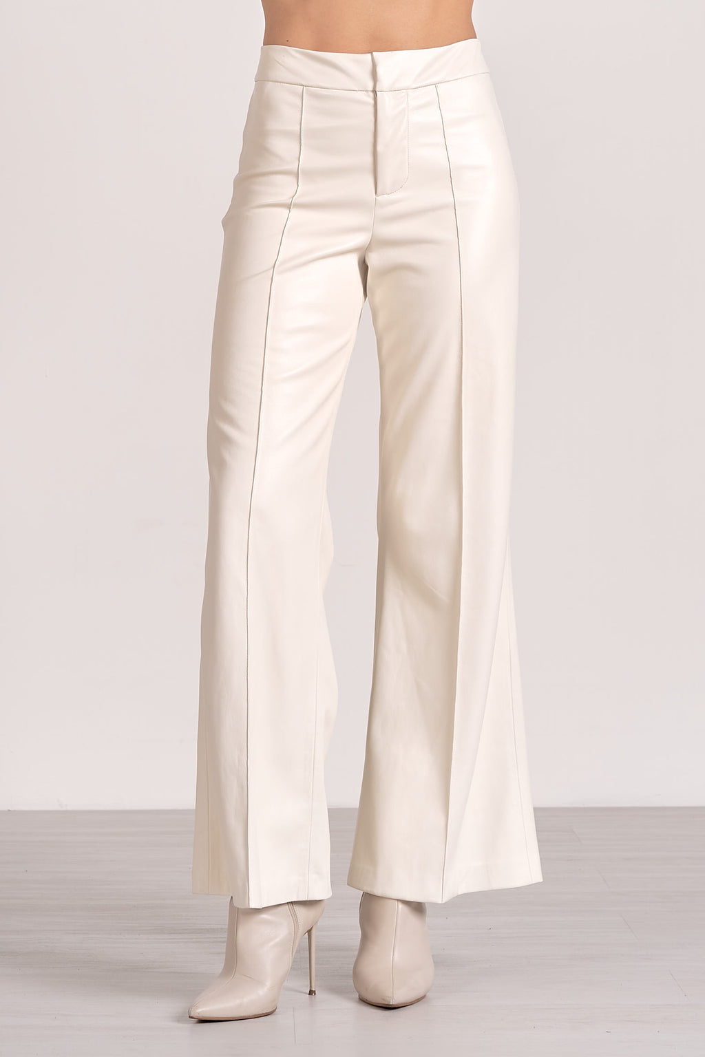 HighWaist Flair Ivore Pants